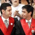 Los protagonistas de la primera unión civil entre homosexuales en Argentina