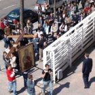 Procesión de la Cruz de los Jóvenes en la Universidad CEU San Pablo