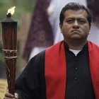 David Romo, líder de la Iglesia de la Santa Muerte
