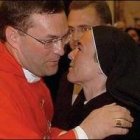 Sor Verónica y su hermano Raúl Berzosa, obispo de Ciudad Rodrigo