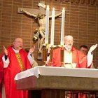 Morgan Elworth, a la izquierda.