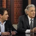 Plácido Domingo y su hijo