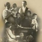 Wiktoria y Józef Ulma y sus hijos