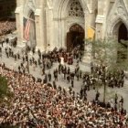Juan Pablo II en la Catedral de San Patricio, EEUU