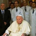 Juan Pablo II en el Policlínico Gemelli