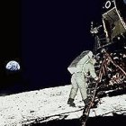 El primer hombre en la Luna.