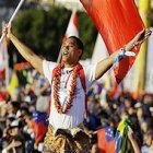 Jóvenes católicos franceses.