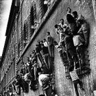 El pueblo romano asistió en masa al funeral de Pío XII.