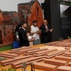 Maqueta de la Misión de San Ignacio Miní, presente en la exposición