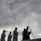 Procesión de entrada en Lamezia Terme.