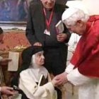 Sor Teresita y Benedicto XVI