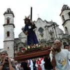 Procesión del Viernes Santo en La Habana