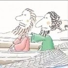 Los discípulos, en la barca.