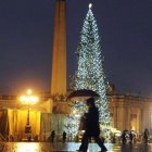 El árbol de Navidad en la Plaza de San Pedro