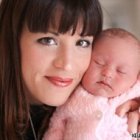 Kelle Hampton y su hija Nella Cordelia