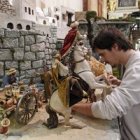 Preparación del Belén en Valencia. A.SÁIZ/AVAN
