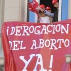 Manifestación de Derecho a Vivir