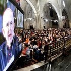 Monseñor Osoro habló ante los 2300 participantes.