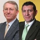 A la izda. De la Cierva; a la dcha, Restán.