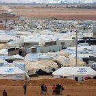El campamento de Zaatari, de Jordania, está abarrotado de sirios que huyen de la guerra