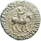 Moneda de Azes, de la India; circuló por todo Oriente