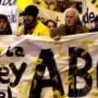 Manifestación por la vida en Uruguay