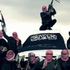 Terroristas de Al-Nusra posando