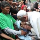 El Papa Francisco en su visita a la favela Varginha en Río de Janeiro el pasado mes de julio