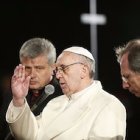 Primer Via Crucis de Francisco.