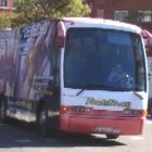 El autobús de AbortoNo con imágenes truculentas de abortos ha circulado por Madrid