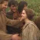 Alegría en el encuentro de Clara y Francisco, en la película de 1989 - el Papa dice que la alegría es el signo de una monja