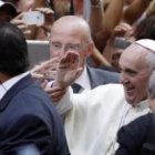 El Papa Francisco visitó a los agustinos en la fiesta de su patrón