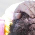 El Papa Francisco con un enfermo