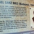 Ángel Sanz logró salvar a 5.200 judíos