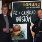 Timoteo Lehane y Anastasio Gil presentan la campaña del Domund 2013