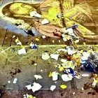 Los abortistas dejaron huella de su odio a Dios.