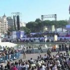 Misa de las familias cristianas en la Plaza de Colón