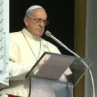 El Papa Francisco, durante el Angelus
