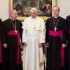 El Papa con uno de los grupos de obispos españoles que ya han pasado por la visita ad limina