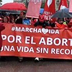 Decenas de miles de personas acudieron a la cuarta convocatoria por el Aborto Cero.