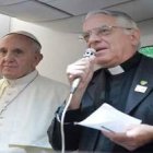 Renuncia de Benedicto, Cónclave, un nuevo Papa activísimo... un año de mucho trabajo para el padre Lombardi