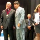 Jordi Jorba en la entrega de premios de la ciudad de Calama