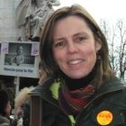 Alicia Latorre, de Provida, en la gran Marcha por la Vida de París