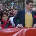 Marcha por la Vida de París y Benigno Blanco