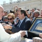 El Papa en su saludo a los veteranos y familiares de afectados por la Guerra de las Malvinas