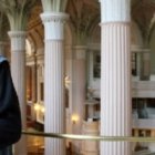 Christian Führer, en San Nicolás de Leipzig, en una foto de 2008 - la RDA comunista se hundió desde aquí, sin un tiro