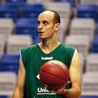 Carlos Jiménez, en sus tiempos en Unicaja Málaga.