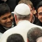 El Papa con sacerdotes y seminaristas en Roma... estudiar en Roma es una experiencia única para cualquier seminarista