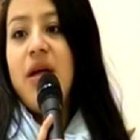 Michelle cuenta su testimonio en una parroquia de Madrid