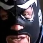 Martín Villarreal, alias El Criminal, se ponía esta máscara negra para luchar... y odiar al mundo